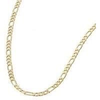 H. Samuel 9Ct Yellow Gold Necklace. 24 Inch Figaro Chain