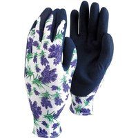 Town and Country Mastergrip Patterns Garden Gloves Wind Flower S