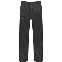 Regatta Men's Stormbreak Waterproof Over Trousers, Black (Noir), M (Manufacturer size: 48-50)