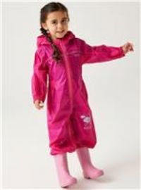 Regatta Unisex Kids Puddle IV All-in-One Suit, Pink (Jem), 36-48 months