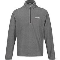 Regatta Men's Montes Lightweight Half Zip Overhead Micro Fleece Jacket, Grey (Light Steel), XXL