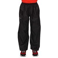 Regatta Kids' Stormbreak Trousers, Black, 3/4 Years