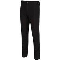 Regatta Mens Fenton Softshell Outdoor Walking Trousers Bottom Pants - Black