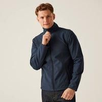 Regatta TRA688 74470 Men/'s Octagon Ii 3 Layer Membrane Softshell Jacket, Large, Blue (Navy/Seal Grey)