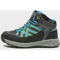 Regatta Samaris Mid Jnr, Boys High Rise Hiking Boots, Grey (Briar/Frblue), 10 (29 EU)