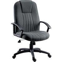 TEKNIK City Fabric Tilting Executive Chair  Charcoal