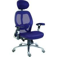 New Teknik Cobham Executive High Chair Blue - office chair