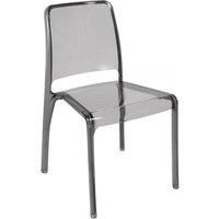Teknik Office Clarity Breakout Chair Pack of 4, Smoked