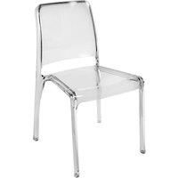 Teknik Set of 4 Clarity Chairs - Clear