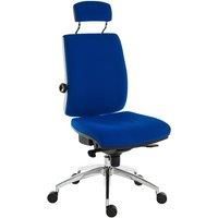 TEKNIK Ergo Plus Premier HR Fabric Operator Chair - Blue