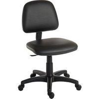 TEKNIK Ergo Blaster Polyurethane Tilting Operator Chair - Black