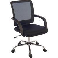 TEKNIK Star Mesh 6910BK Fabric Reclining Executive Chair  Black