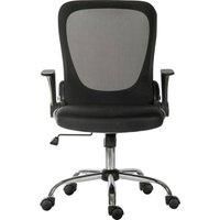 TEKNIK Flip Mesh Tilting Executive Chair  Black
