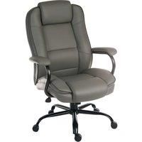 TEKNIK Goliath Duo Leather Reclining Executive Chair - Grey