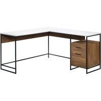 TEKNIK Moderna LShaped Desk  Mango