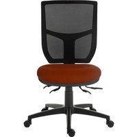 Teknik Office Ergo Comfort Mesh Spectrum Home Operator Chair, Marmalade