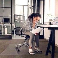Teknik Office PVC Chair Mat - Carpet, Clear