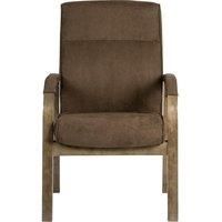 TEKNIK Glencoe Suede Executive Chair - Brown