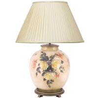 Jenny Worral Rose Round Base Table Lamp, Cream