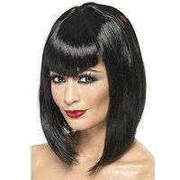 Smiffys Adult Black Vamp Wig