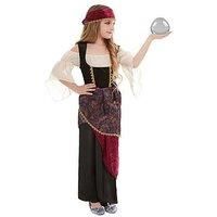 Kids Girls Fortune Teller Costume The Greatest Showman Circus Fancy Dress Outfit