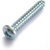 Self Tapping Screw - Bright Zinc Plated - 5 x 16mm - 10 Pack