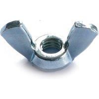Wing Nut - Bright Zinc Plated - M6 - 5 Pack