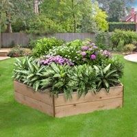 Greena® Pentagonal Raised Bed - Ideal Herb Planter/Flower Planter (90(L) cm x 30(H) cm)
