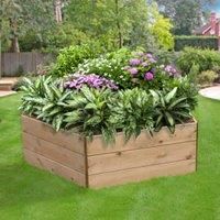 Greena® Pentagonal Raised Bed - Ideal Herb Planter/Flower Planter 90(L) cm x 45(H) cm