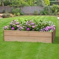 Greena® Rectangular Raised Bed - Ideal Herb Planter/Flower Planter - 60(W) cm x 120(L) cm x 30(H) cm