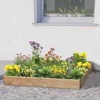 Square Timber Raised Bed -Ideal for flower beds ,herb planter & more