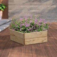 Greena® Pentagonal Raised Bed - Ideal herb Planter/Flower Planter - (60(L) cm x 30(H) cm)