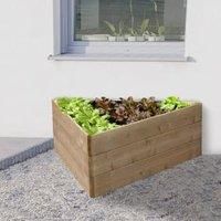 Greena® Triangular Raised Bed - Ideal Herb Planter/Flower Planter - 120(L) cm x 45(H) cm