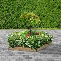 Rectangle Timber Raised Bed - 2 Tier - Ideal for flower bed,herb planter & more