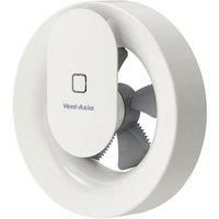 VENTAXIA SVARA 409802 BATHROOM EXTRACTOR FAN APP CONTROLLED WHITE