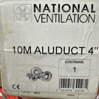 ALUDUCT (Low Noise Ducting) | Quiet Airflow Solution for Grow Spaces 10m X 100mm