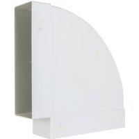 Manrose 90 Horizontal Duct Connector - 204 x 60mm