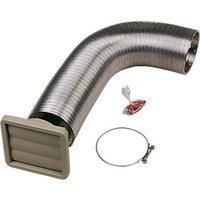 MANROSE 125MM COOKERHOOD DUCTING KIT 17489