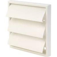 Manrose Flap Vent White x (18561)