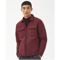 Barbour International District Chest Patch Pocket Jacket - Red