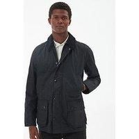 BARBOUR Ashby Wax Jacket Black/Classic