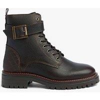 Barbour Heidi Commando Ankle Boots - Brown
