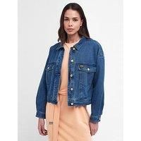 Barbour International Lorimer Denim Overshirt - UK 14
