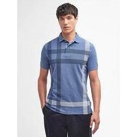 Barbour Heritage Blaine Tartan Cotton Polo Shirt - S