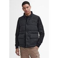 Barbour International Morville Padded Gilet - Black