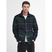 Barbour Chapter Flannel Check Shacket - Green