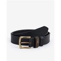 Barbour Esk Leather Belt - Black