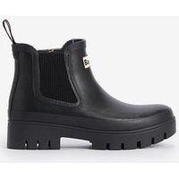 Barbour Halton Chelsea Wellington Boot - Black