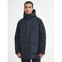 Barbour International Harwick Hooded Waterproof Jacket - Black