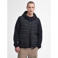 Barbour International Molden Hooded Padded Gilet - Black